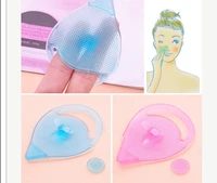 super soft skin friendly silicone massage brush clean beauty wash face to brush skin care tool 1pc color random