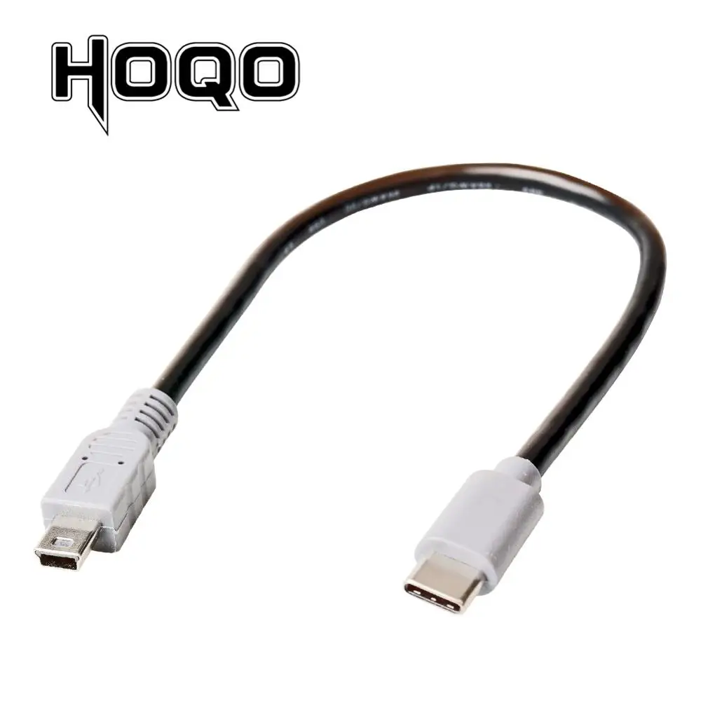 

1pcs USB Type C 3.1 Male To Mini USB 5 Pin B Male Plug Converter OTG Adapter Lead Data Cable for Mobile Macbook 25cm / 1m 3ft