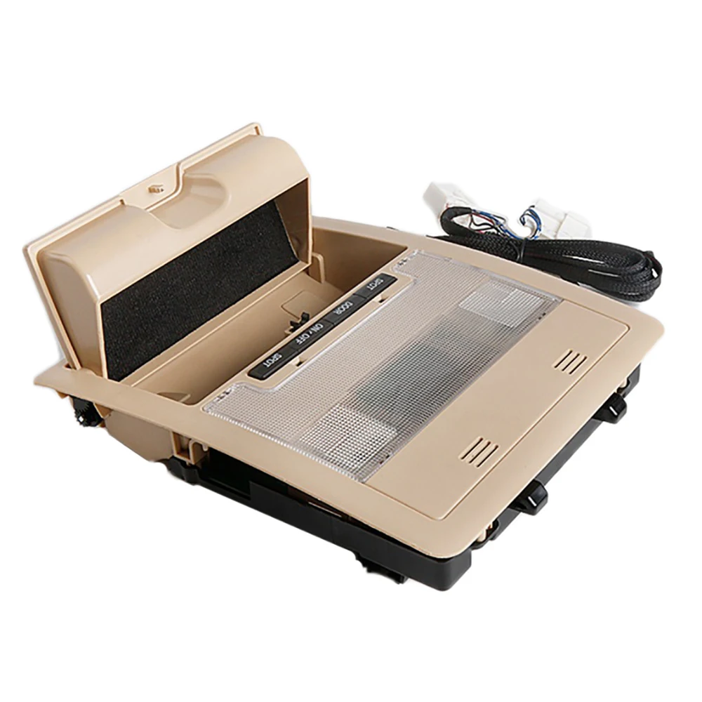 

K-Car Interior Roof Reading Light Overhead Console Dome Map Lamp For Toyota Land Cruiser 200 2008-2018 2019 2020