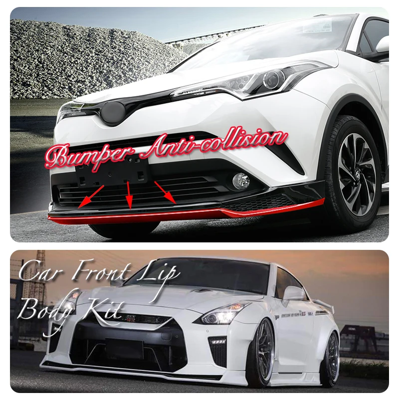 Автомобильный бампер передний спойлер дефлектор юбки для Nissan Skyline GT R GTR R30 R31 R32 R33
