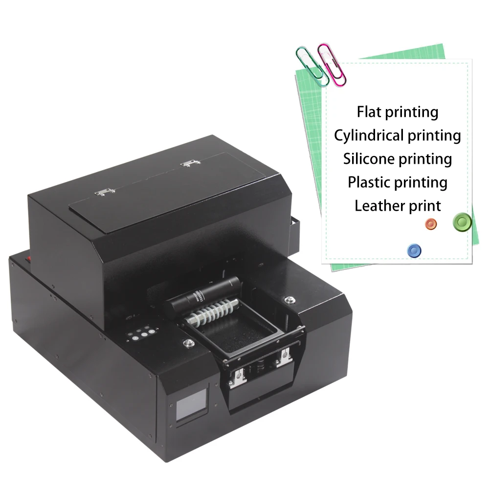 

Новый модернизированный Многофункциональный УФ струйный плоский цилиндрический принтер два в одном для печати пластика/акрила/АБС/кожи