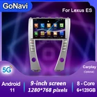 Автомобильный радиоприемник GoNavi android 11, Центральная мультимедийная интеллектуальная система, сенсорный экран, gps-плеер для Lexus ES ES240 ES300 ES330 ES350