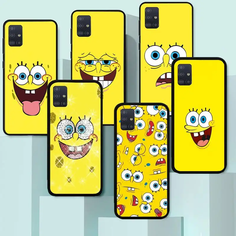 

New Cartoon-Sponges-Cute-Bob Phone Case For Huawei Mate 40 30 20X 20 10 9 Pro Lite Fundas Cover