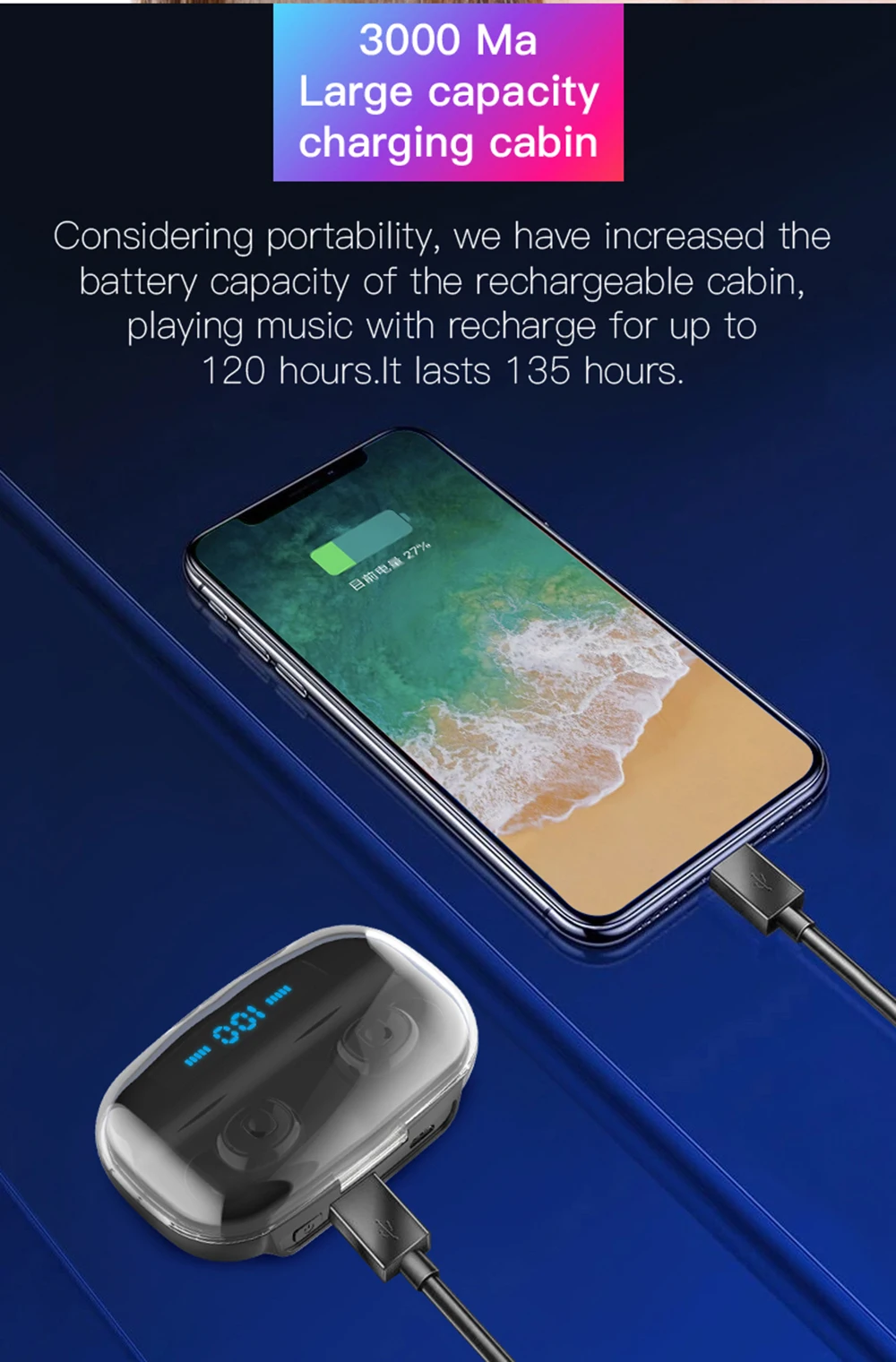 Беспроводные наушники TWS Bluetooth 5,0 стерео наушники спортивные наушники гарнитуры с микрофоном
