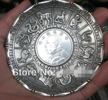 + Бесплатная доставка Элегантная 12 видов серебряная тарелка &quotмонета&quot из