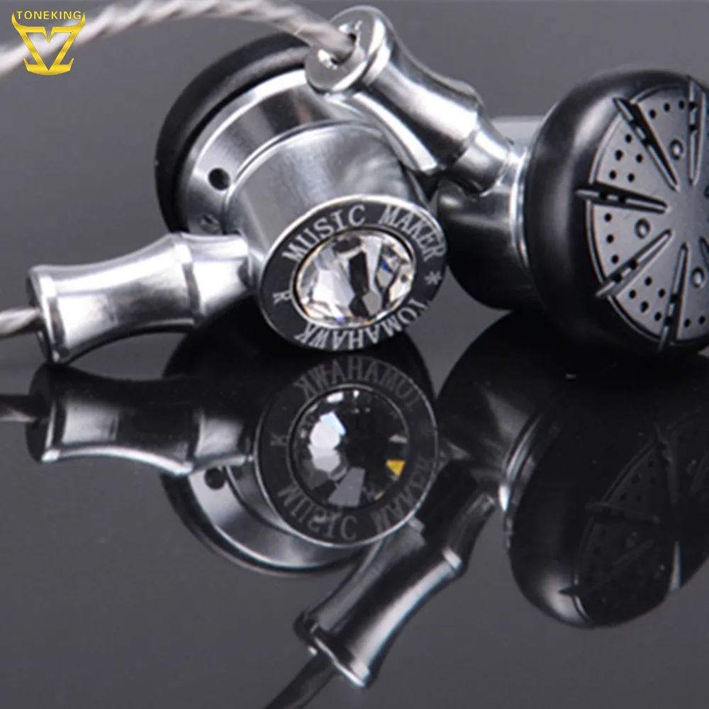 TONEKING MusicMaker MrZ Tomahawk наушники-вкладыши HIFI наушники с эффектом лихорадки TO600 \ TO400 ROS1
