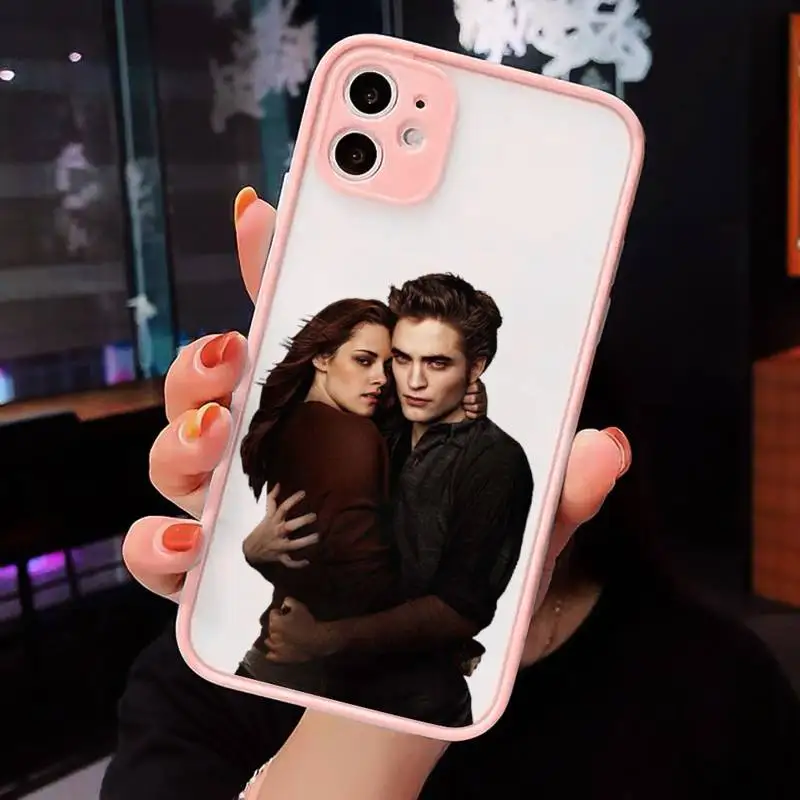 

Twilight famous tv show Phone Case matte transparent For iphone 7 8 11 12 plus mini x xs xr pro max luxury shell cover