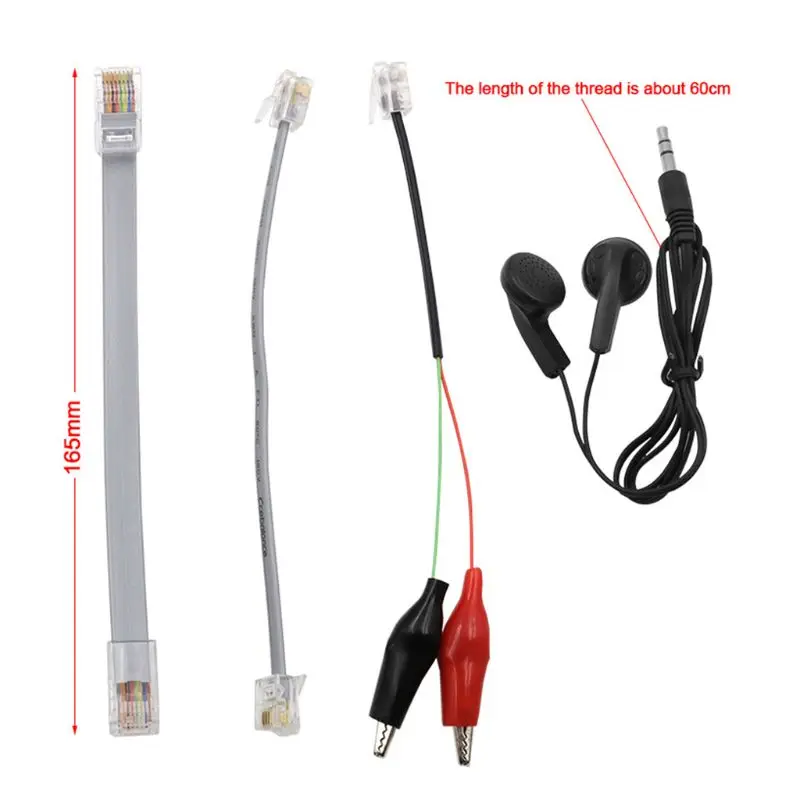 Тестер кабеля Lan Cat5 Cat6 RJ11 RJ45 Utp Stp детектор локатор линии трекер набор для