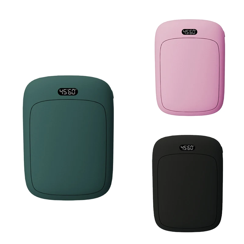 Милая мультяшная зимняя мини грелка для рук портативная зарядка через USB 5 В