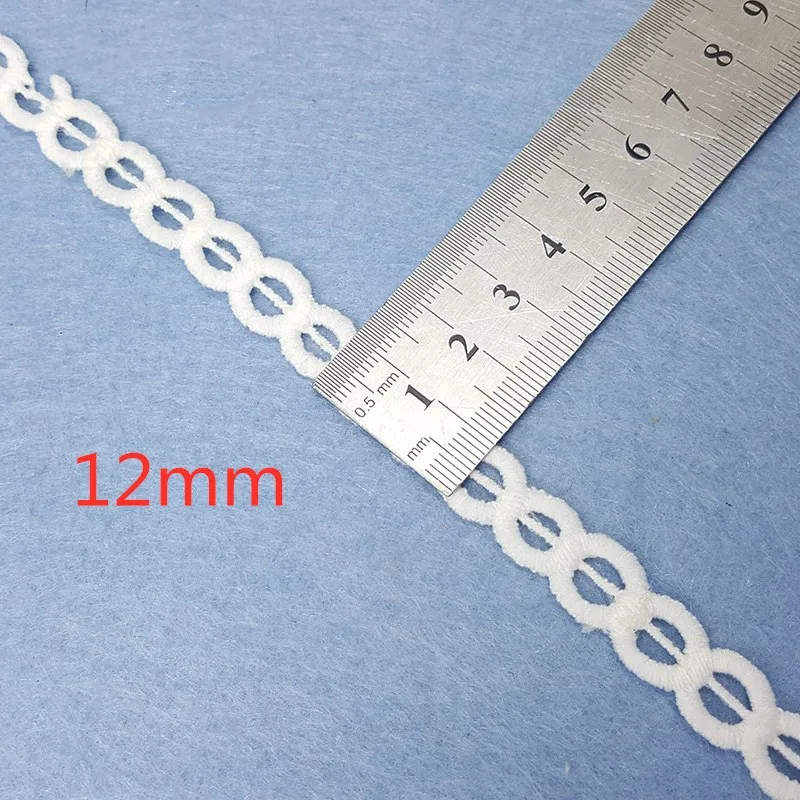 10Yrad полиэстер вышивка французская кружевная Лента ткань гипюр Сделай Сам одежда