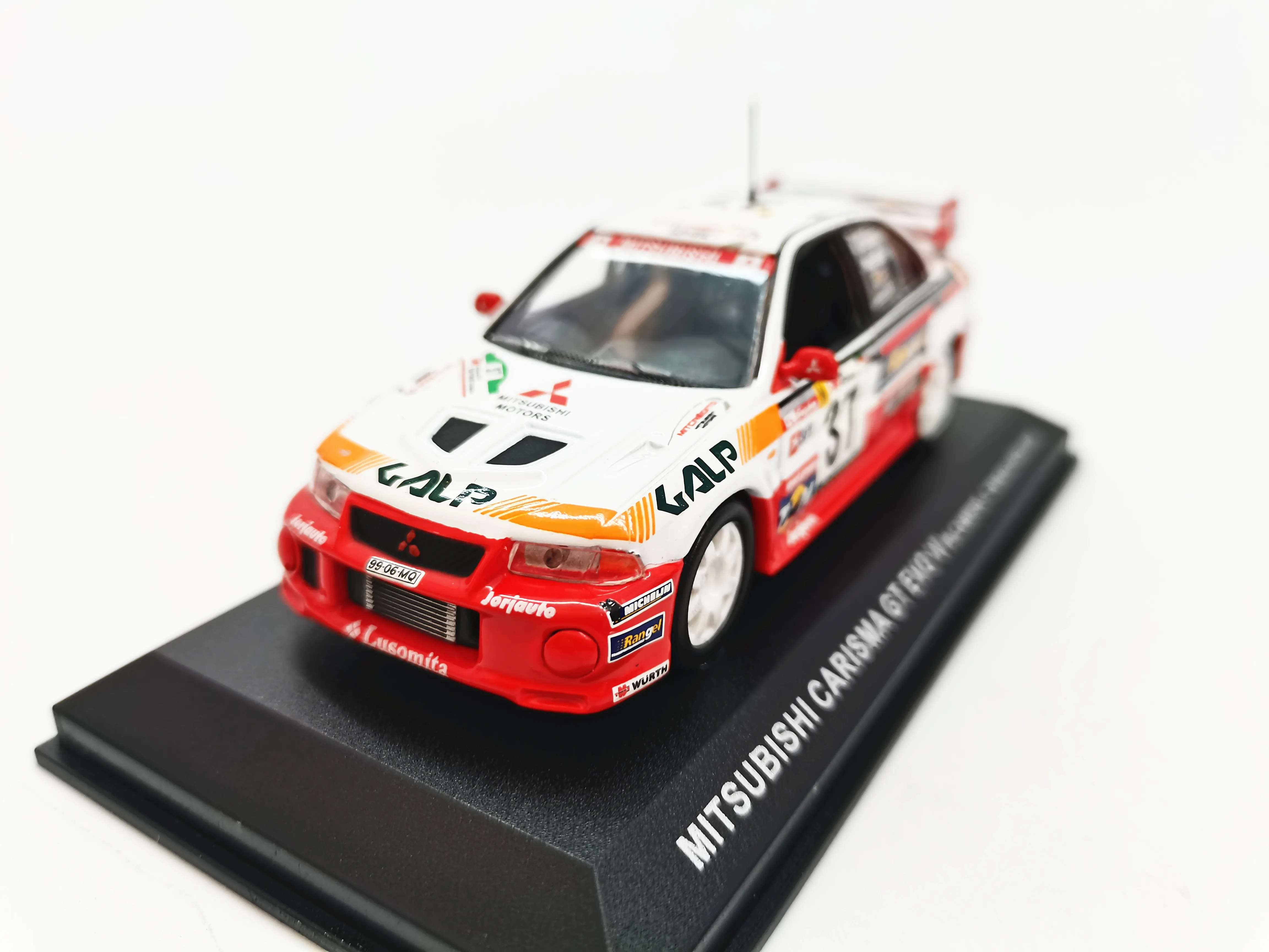 

1/43 Mitsubishi Carisma #37 2000 Rally Collection Metal Die-cast Simulation Model Toy