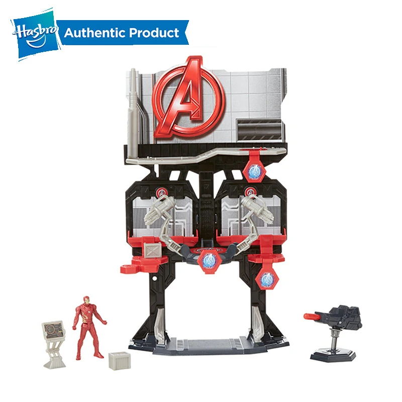 Hasbro Marvel Первый мститель Civil War миниатюрный спилсет Капитан Америка бункер Железный человек geheimworkor Строительная модель набор подарок