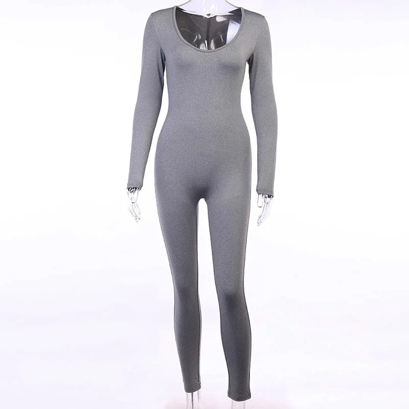 

2021 New Sexy U-Neck One-Piece Yoga Set Quick Drying Breathable Fitness Clothe Playsuit Female Fitness Rompers Overalls