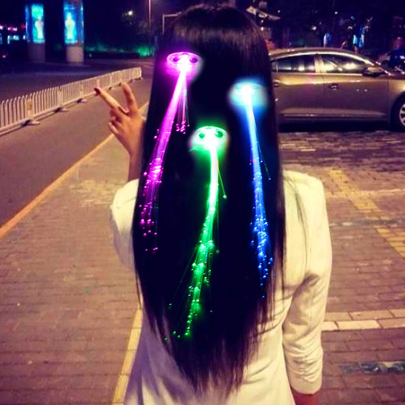 Заколка для волос инструмент укладки вечерние украшения свадьбы светодиодный