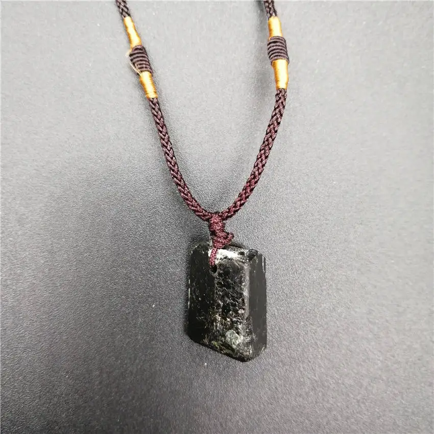 3 шт. натуральный черный турмалин руда энергетическая чакра камень кулон