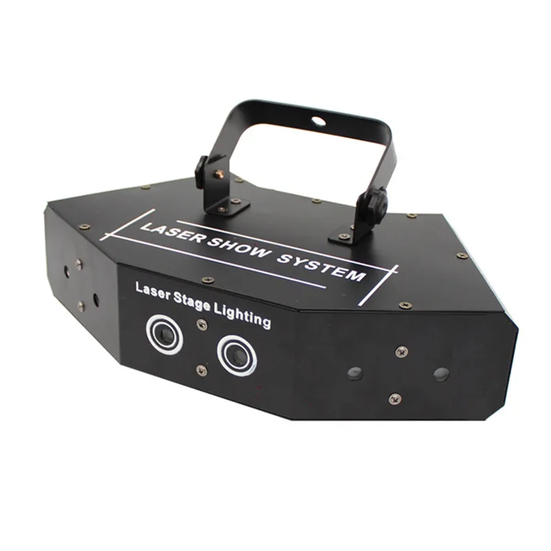 Лазерный проектор для дискотек шесть глаз RGB-подсветка DMX звуковая активация