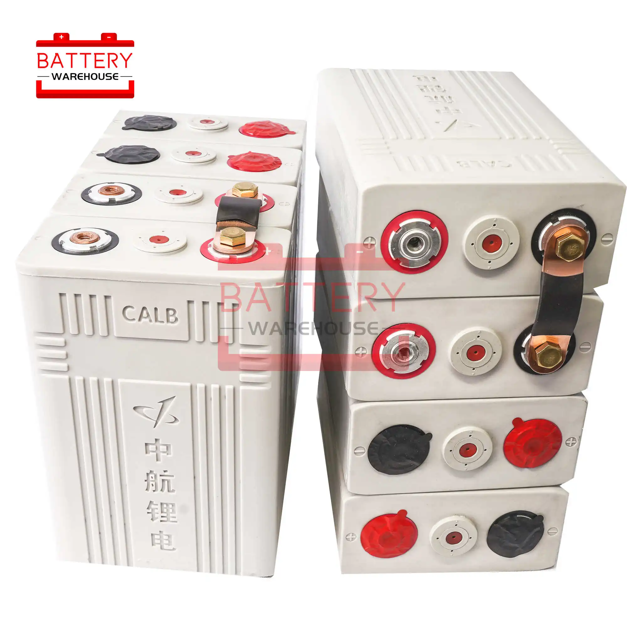 16 шт 3,2 v 100ah перезаряжаемые LIFEPO4 батареи CA100 пластиковые 12v400AH 24V200AH 48V100AH для солнечных батарей RV пакет электромобиль