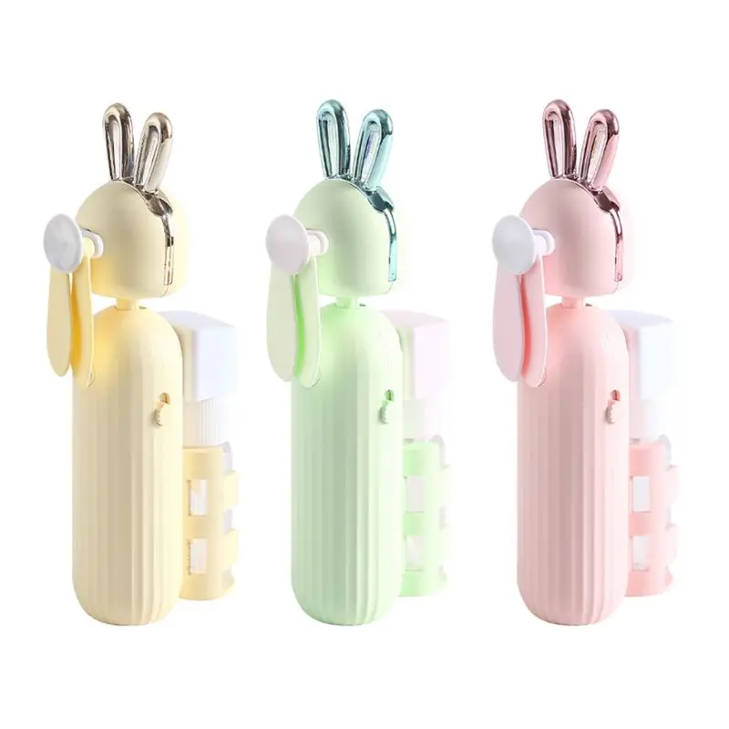 

Electric USB Rechargeable Handheld Fans Cooling Air Conditioner Humidifier Fan