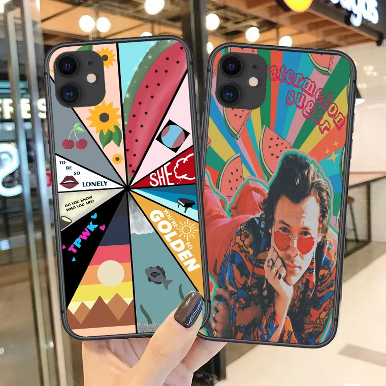 Силиконовый чехол для телефона Harry Styles Treat People With Kindness с арбузным сахаром iPhone 12 11Pro