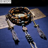 blessed tibetan mala nepalese amulet designer buddhist 108 prayer beads natural talipot palm seeds mala buddhist prayer rosary