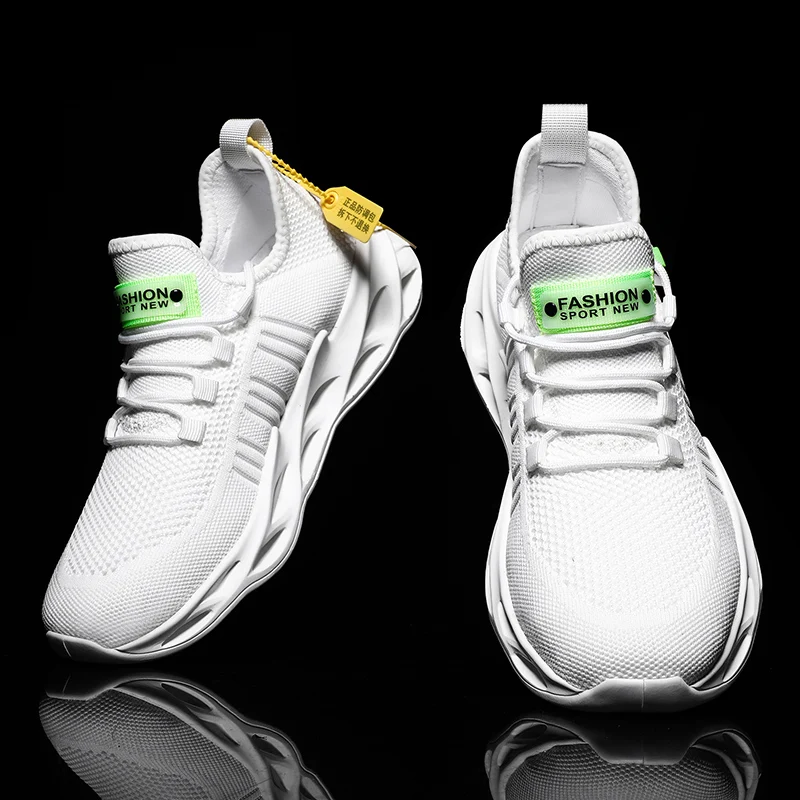 Светильник для мужчин кроссовки бега 2020 сетчатые дышащие уличные спортивные