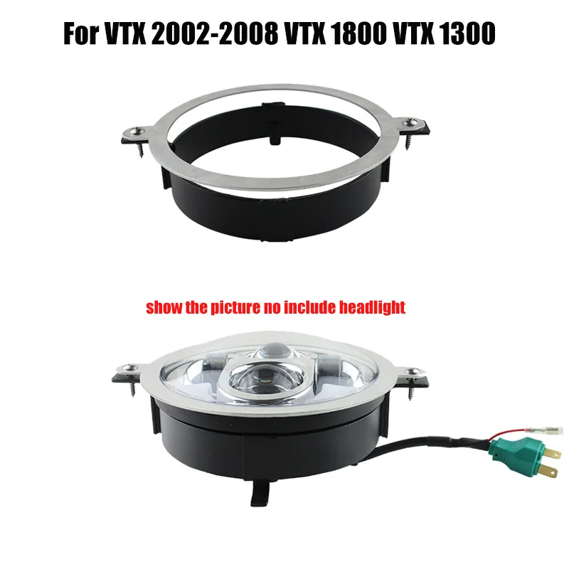 Светодиодный проектор для мотоцикла 5 75 дюйма крепление фар Honda VTX 2002-2008 1800 1300 |