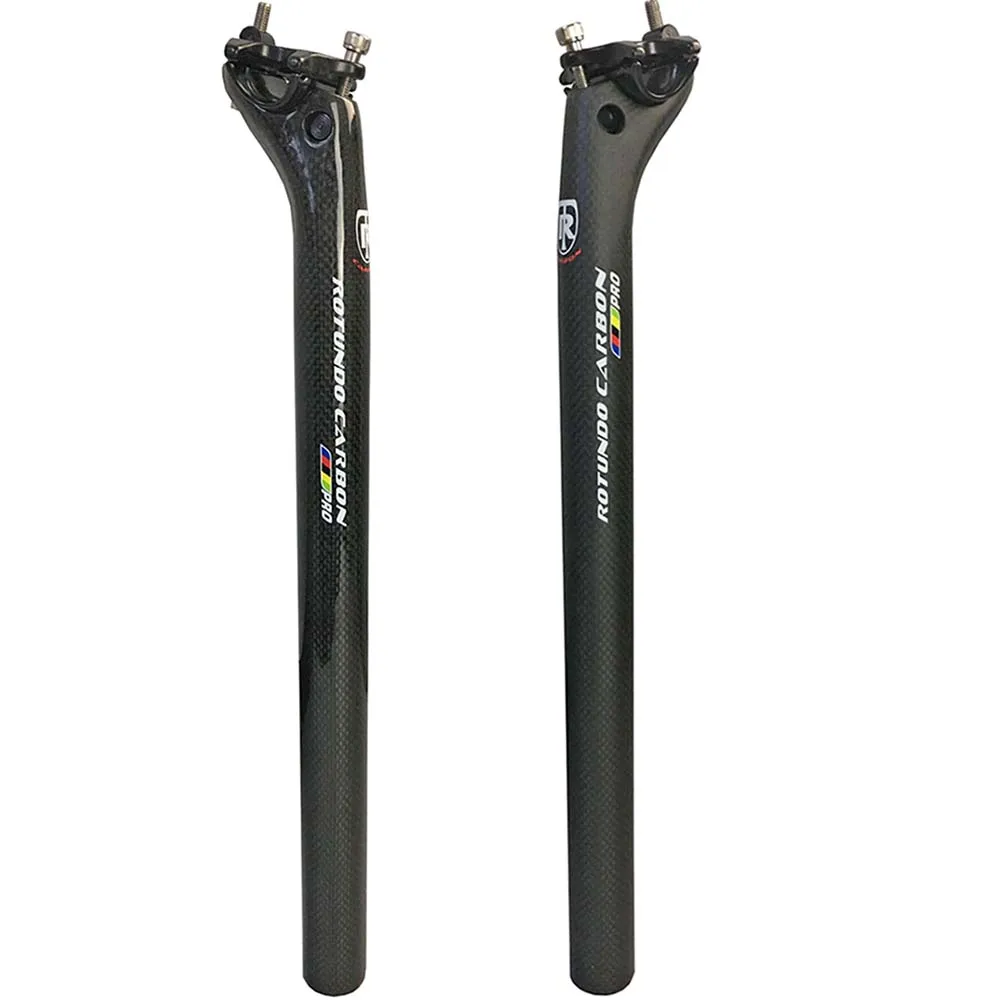 Карбоновая Подседельный штырь T800 для велосипеда подседельный MTB дорожного