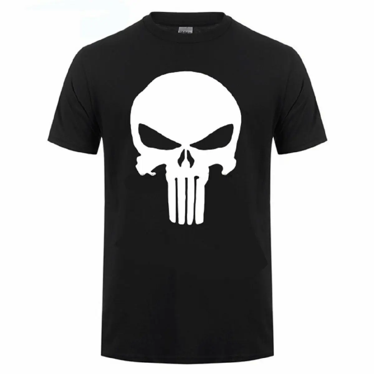 Мужские футболки с принтом Каратель футболка черепом Франком замком Новинка| |