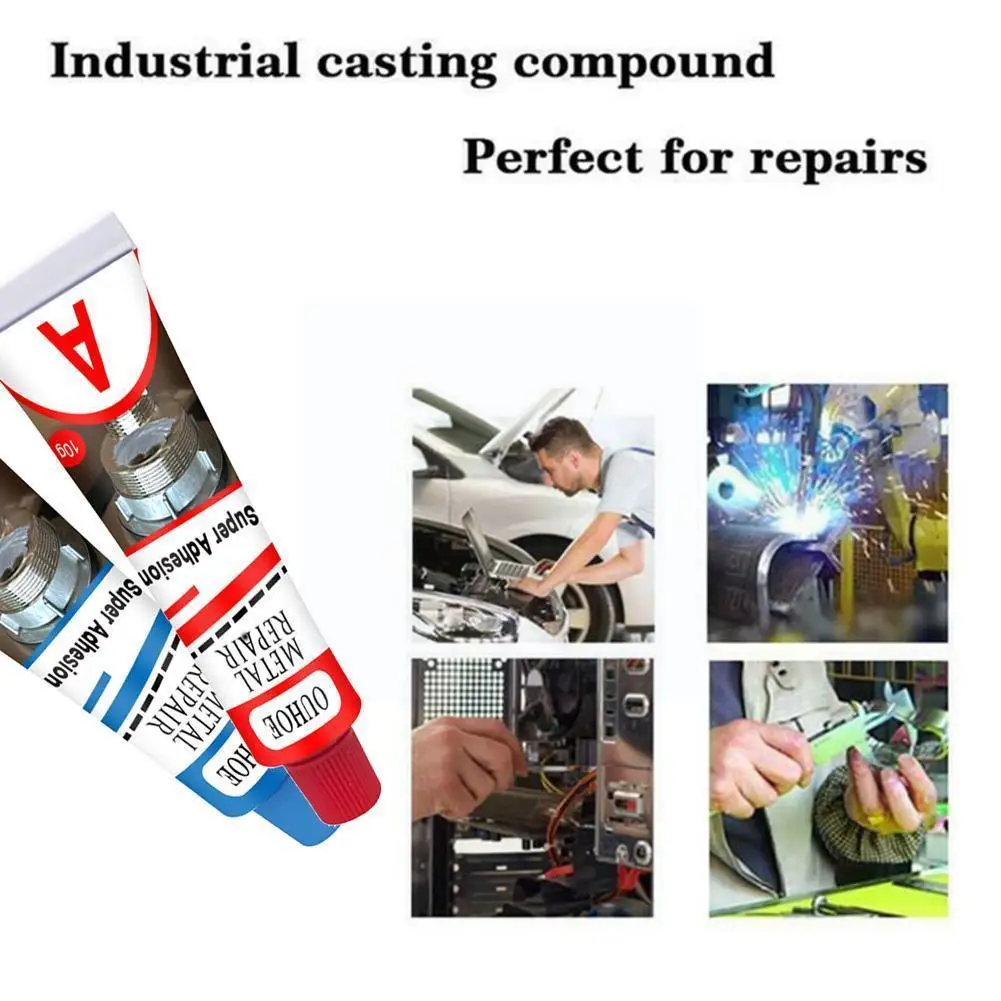 

AB caster glue metal repair agent defect repair agent, casting welding, resistance, metal adhesive, heat cold repair indust U9H2