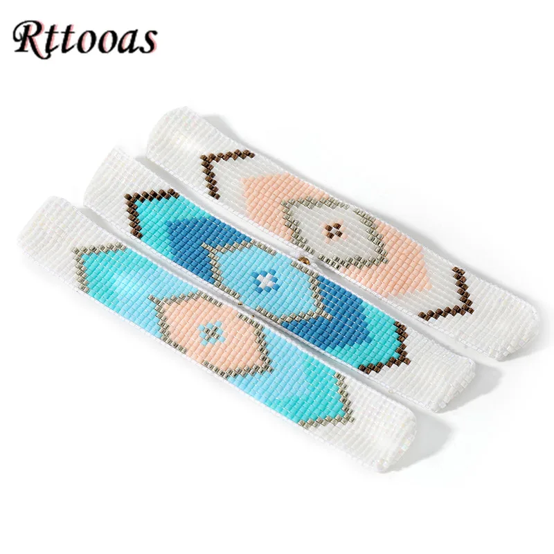 

Rttooas Pulseras Mujer 2020 Fashion MIYUKI Beaded Bracelet Armband Handmade Loom Beaded Bileklik Female Jewelry