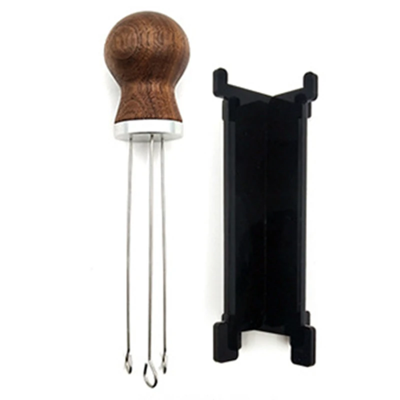 

Stainless Steel Coffee Cloth Powder Needle Espresso Machine Auxiliary Equipment Needle Cloth Powder Coffee Tools Coffeeware