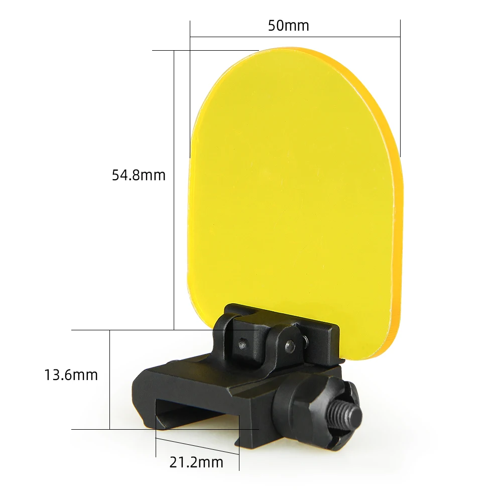 Защитная крышка для оптического прицела PPT с красной точкой подходит диагонали 7/8