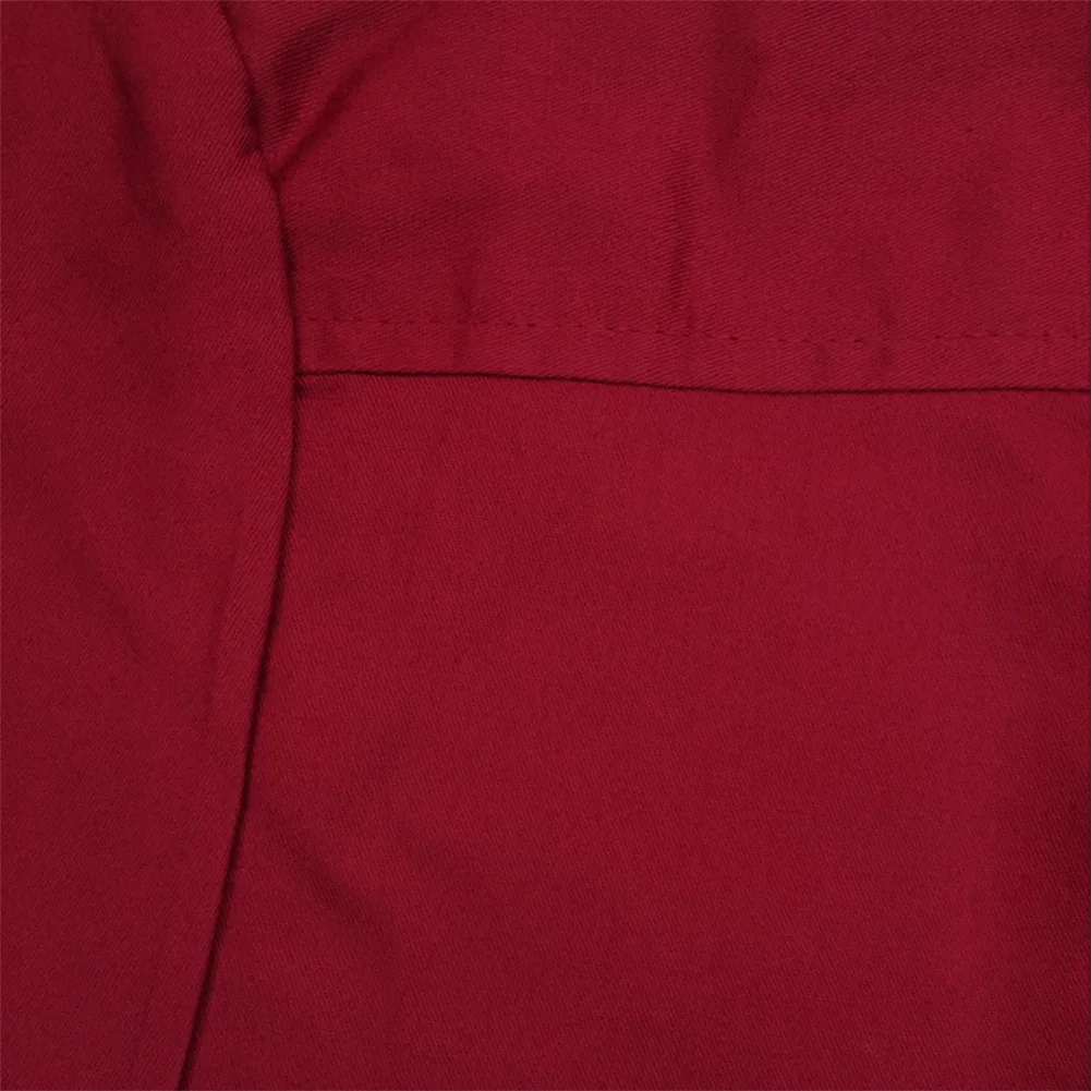 

Contrast stitching men's shirt street punk hip hop men's top chestnut straight