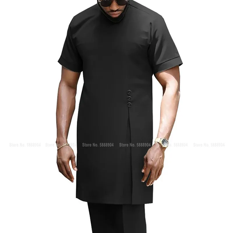 Мужская мусульманская одежда рубашка в арабском Дубае футболка на Хэллоуин