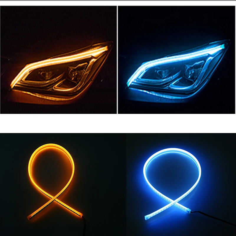 POSSBAY 30 см 40 водонепроницаемые дневные ходовые огни последовательный тонкий