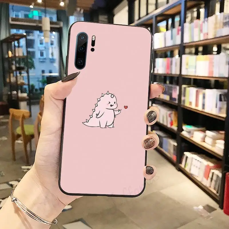 

Cute dinosaur cartoon Phone Case For huawei p30 p40 p20 lite pro p smart 2019 2020 nova 6 7 se pro 5t coque