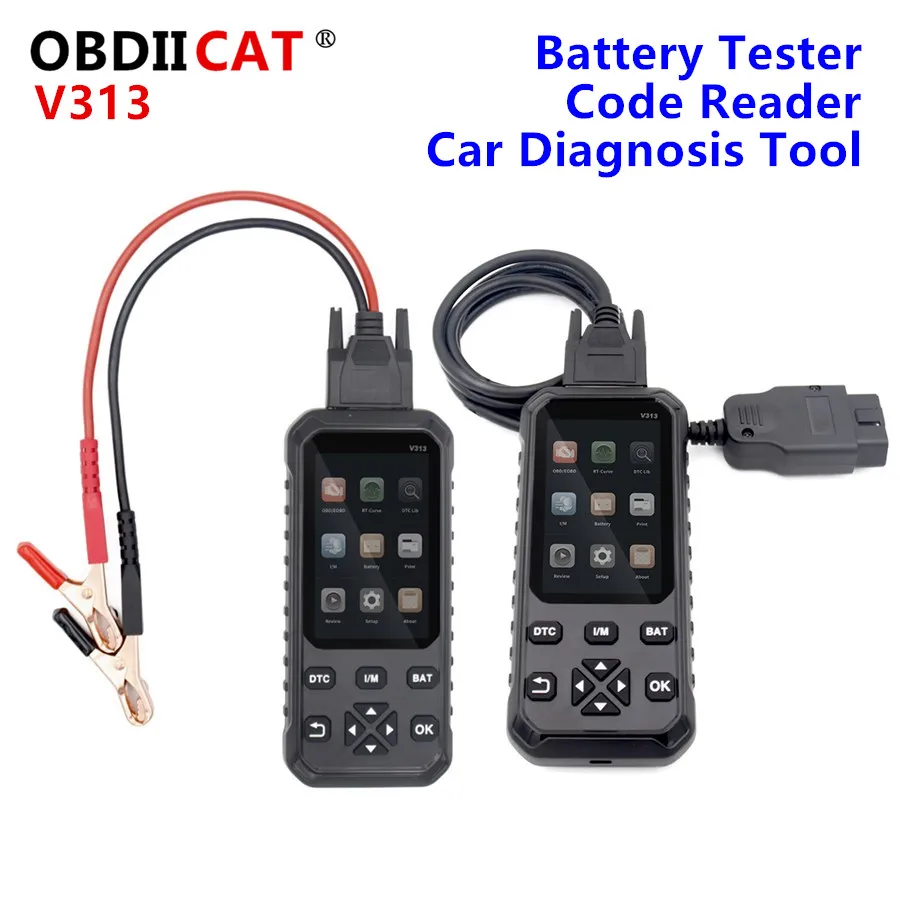 V313 Launch OBD2 сканер двигателя ABS SRS Автомобильный Live Data Creader автомобильный