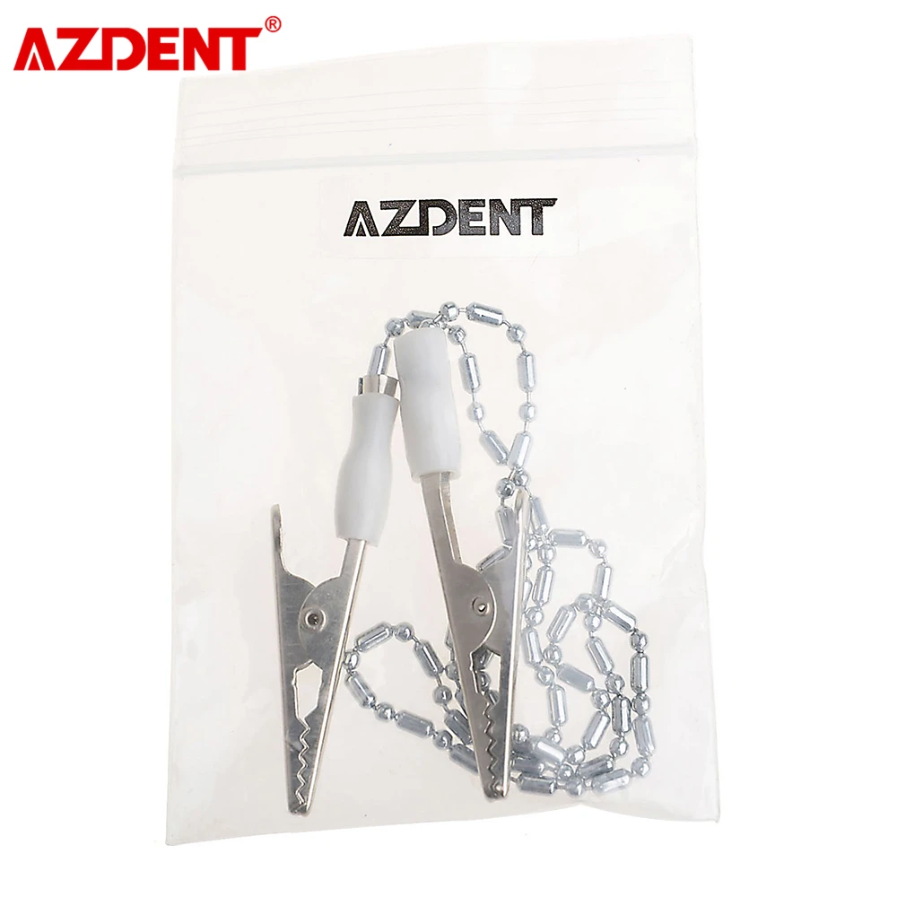 Зубной мячик цепочка нагрудник зажим для салфеток гибкий из нержавеющей стали 36 5