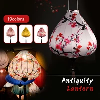 1214inch chinese traditional silk lanterns japan waterproof retro style scenic spots ancient town holiday decor palace lantern