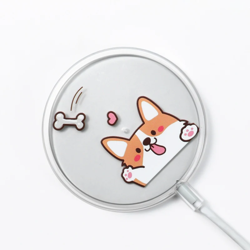 

Cute Cartoon Case For Magsafing Protective Cover Animal Wireless Charging Plastic Fundas For Iphone 12 11 Pro Magnet Clear Cases