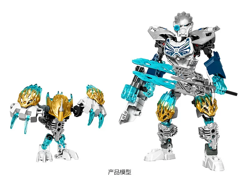 Строительный блок XSZ 611 4 Kopaka и Melum Unity светильник BionicleMask совместимый с Bionicle