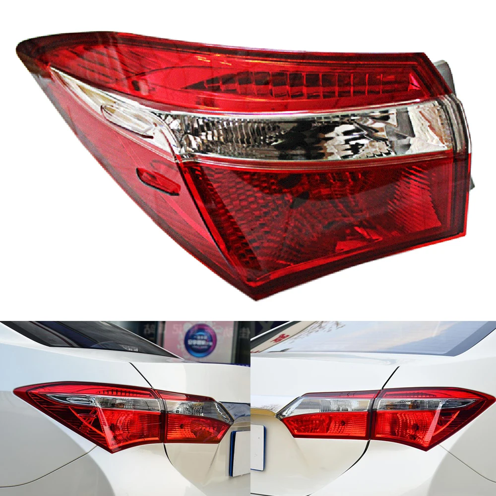 

Tail Lamp For Toyota Corolla 2014-2017 Car Light Assembly Auto Rear Tail Light Turning Signal Brake Lamp Warning Bumper Light