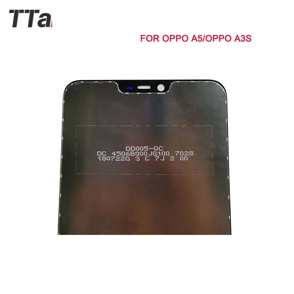 Для OPPO A5/OPPO A3S Полный ЖК-дисплей кодирующий преобразователь сенсорного экрана в