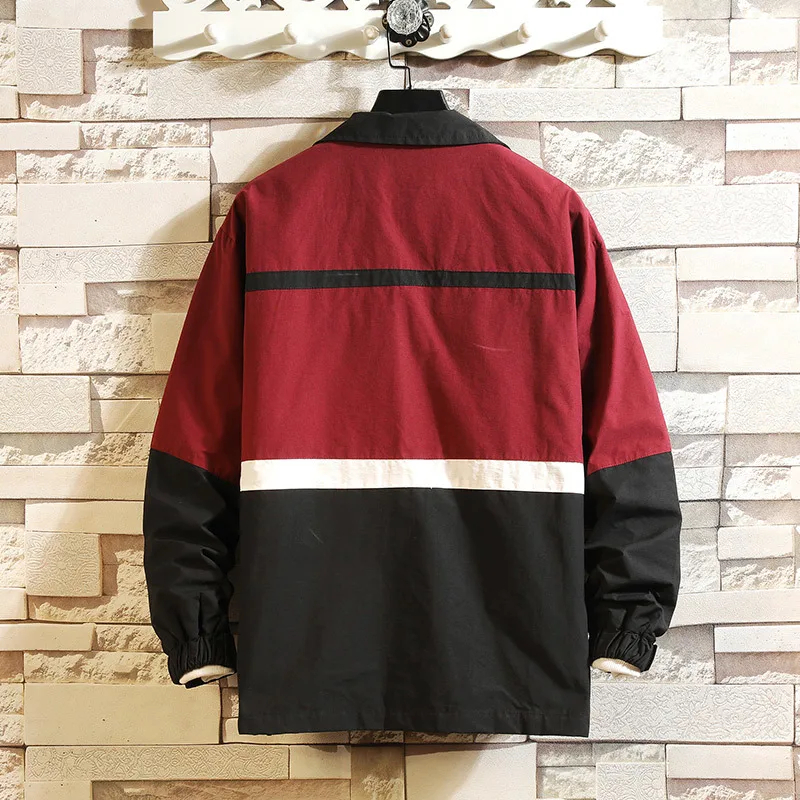 Куртка мужская Тонкая с цветочным принтом уличная одежда Бомбер большие размеры