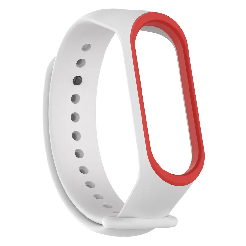 2 вида цветов браслет для Mi Rubber Band 4 смарт спортивный ремешок аксессуары