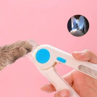 dog cat nail clipper scissors pet dog cat nail toe clippers scissor led light nail trimmer for animals professional pet supplie