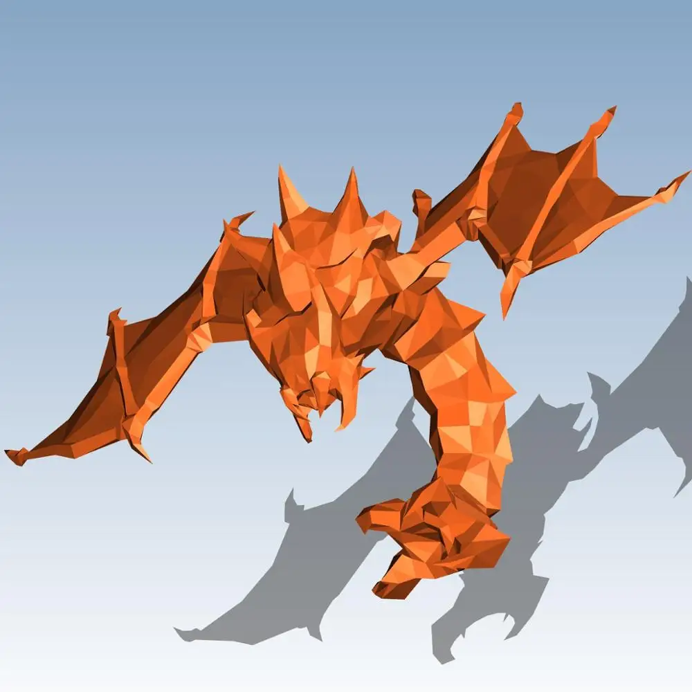 

Starcraft 60 Zerg Flying Dragon Custom order highqualityhighprecision digital models 3D printing service Funny Toys ST6056