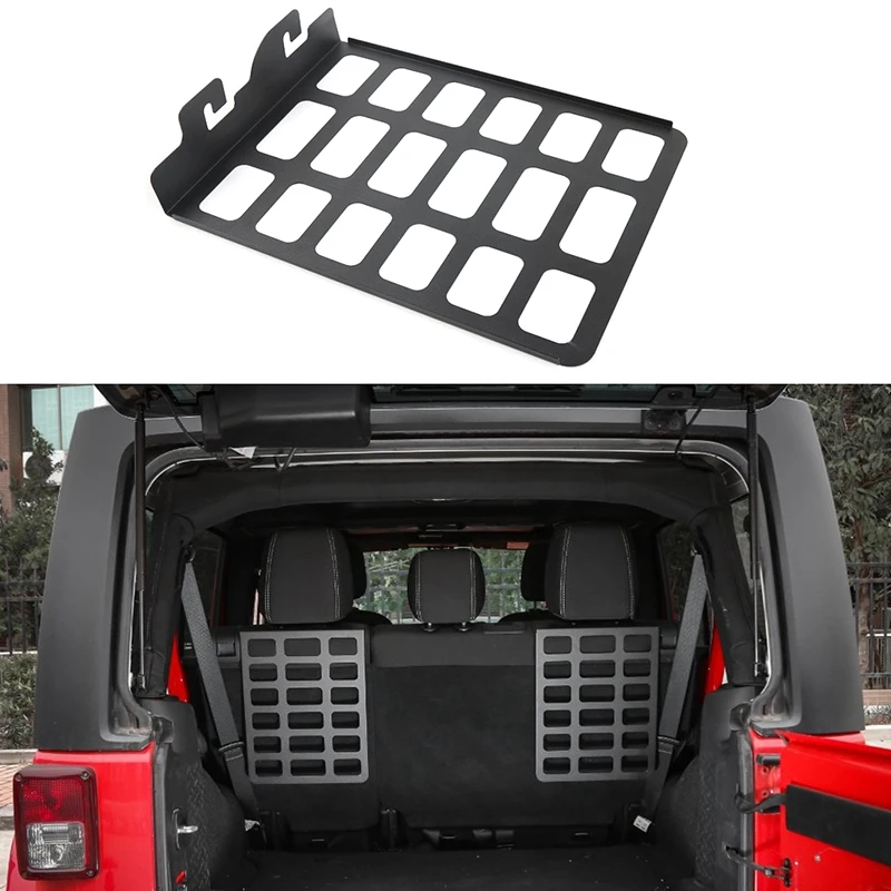 Полка на спинку сиденья полка для хранения багажника держатель Jeep Wrangler JK 2007 2017