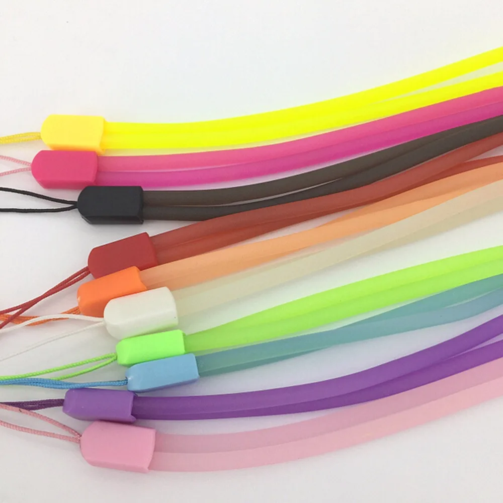 Струйное 10 шт. светящиеся шнурки для мобильного сотового телефона ключ USB шнуры
