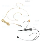 Бежевый, черный цвет, гарнитура, микрофон для Sennheiser ew100 sk100 G2 G3 G4, беспроводной пояс, шумоподавляющий наушник, микрофон B40